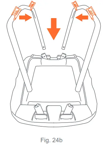 babytrend PY86XXXJ Lil' Snooze Deluxe III for Twins - Fig. 24b