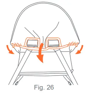 babytrend PY86XXXJ Lil' Snooze Deluxe III for Twins - Fig. 26