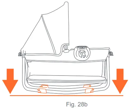 babytrend PY86XXXJ Lil' Snooze Deluxe III for Twins - Fig. 28b