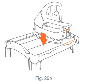 babytrend PY86XXXJ Lil' Snooze Deluxe III for Twins - Fig. 29b