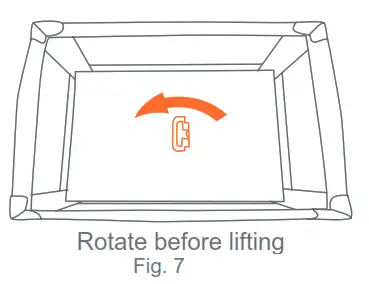 babytrend PY86XXXJ Lil' Snooze Deluxe III for Twins - Fig. 7