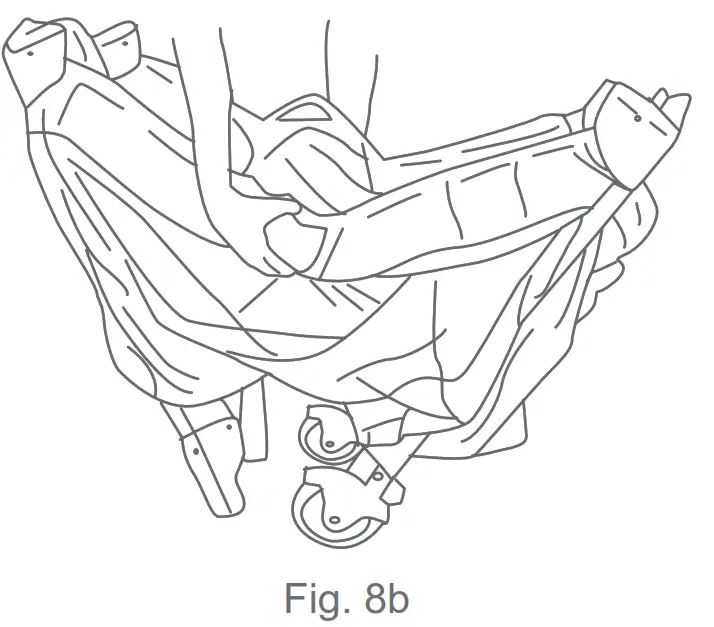 babytrend PY86XXXJ Lil' Snooze Deluxe III for Twins - Fig. 8b
