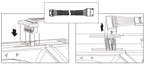 LIAN LI UF-SL120V2-3B RGB Black 3x 12cm Fan Pack with Controller-2