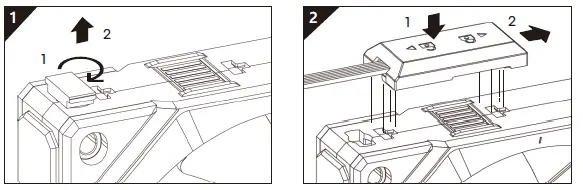 LIAN LI UF-SL120V2-3B RGB Black 3x 12cm Fan Pack with Controller-4