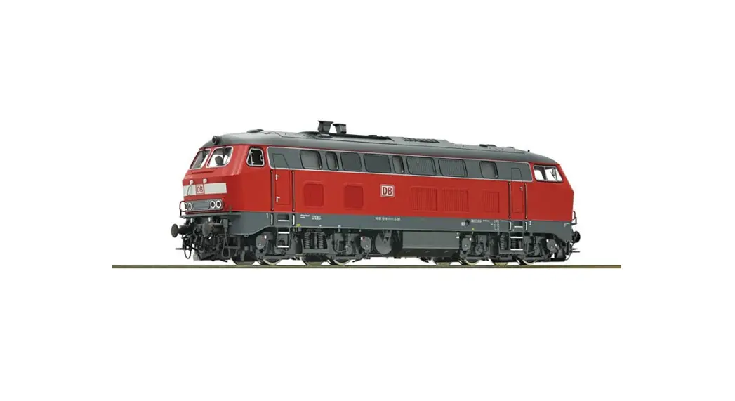 Roco 70768 Diesell Br 218 Db Ag 16bit-snd Instruction Manual