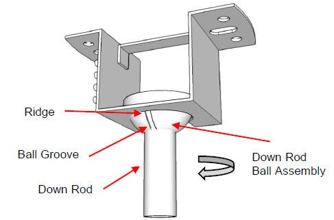 Brilliant 21896-05 Pacifica 48 Inch Metal AC Ceiling Fan 10