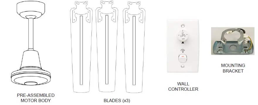 Brilliant 21896-05 Pacifica 48 Inch Metal AC Ceiling Fan 4