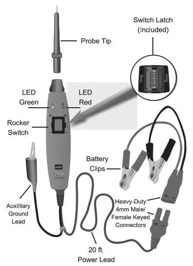Power Probe Basic Ultimate in Circuit Testing - features