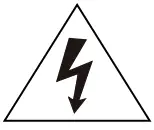 Caution Risk of Electric Shock