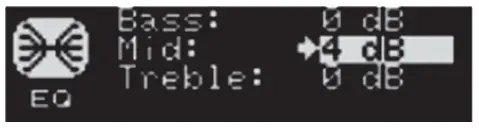 behringer EUROLIVE B15XB12X Active PA Speaker - EQ screen