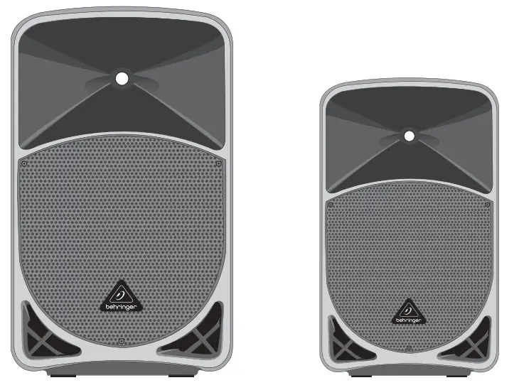 behringer EUROLIVE B15XB12X Active PA Speaker