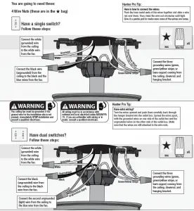 Lodestar 51276 Ceiling Fan User Manual