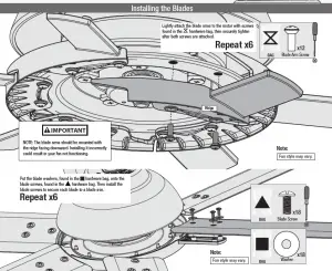 Lodestar 51276 Ceiling Fan User Manual