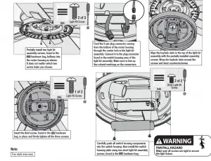Lodestar 51276 Ceiling Fan User Manual