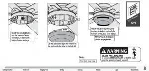 Lodestar 51276 Ceiling Fan User Manual