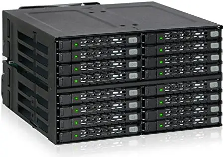 ICY DOCK ToughArmor Full Metal 4 Bay 2.5 Inch U.2 NVMe SSD Backplane Cage-FIG1