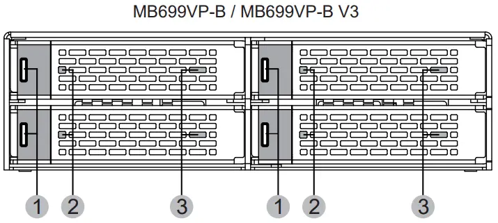 ICY DOCK ToughArmor Full Metal 4 Bay 2.5 Inch U.2 NVMe SSD Backplane Cage-FIG4