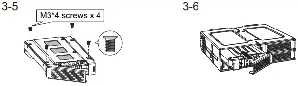ICY DOCK ToughArmor Full Metal 4 Bay 2.5 Inch U.2 NVMe SSD Backplane Cage-FIG7