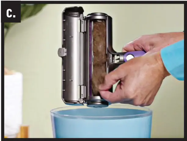 EMPTY DUST CONTAINER