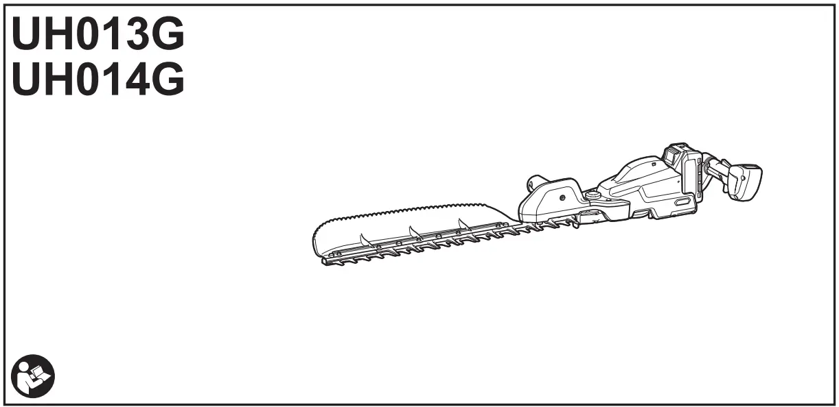 makita UH014 Cordless Hedge Trimmer
