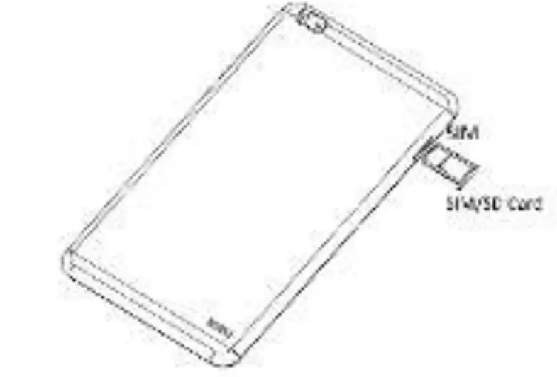 AURA Tablet - Inserting the SIM & SD card