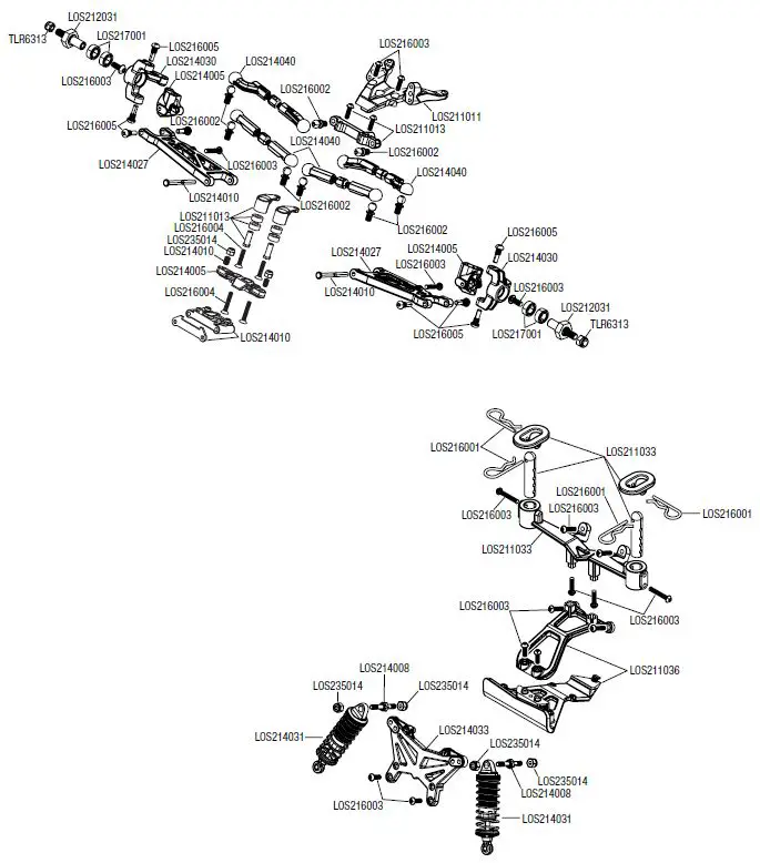 HORIZON-HOBBY-LOS01023T1-T2-Mini-No-Prep-Chevelle-Drag-Car-FIG-3