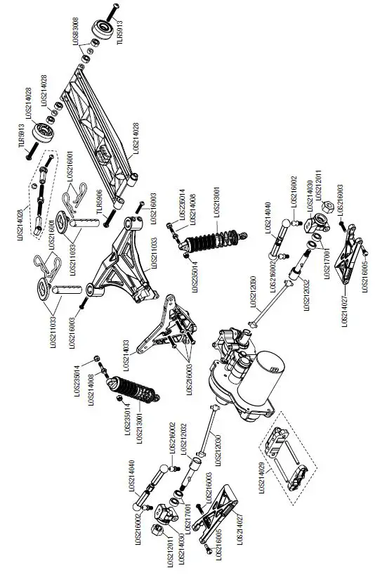 HORIZON-HOBBY-LOS01023T1-T2-Mini-No-Prep-Chevelle-Drag-Car-FIG-4