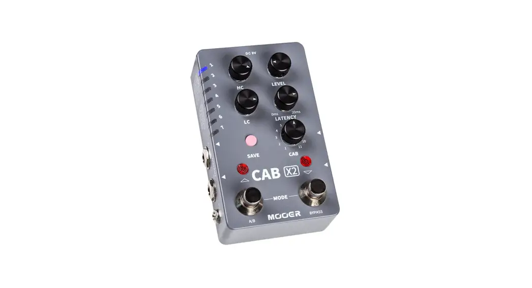 Mooer Cab X2 Stereo Cabinet Simulation Pedal Owner's Manual