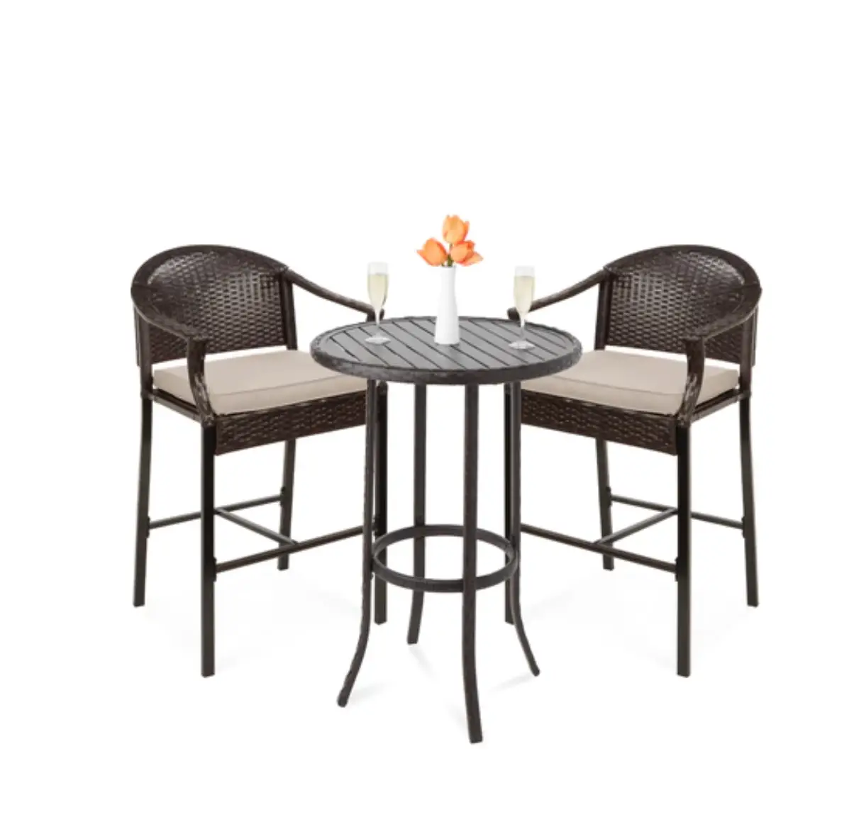 Bcp Sky6379 3-piece Outdoor Bistro Wicker Table Instruction Manual Bcp Sky6379 3-piece Outdoor Bistro Wicker Table Instruction Manual