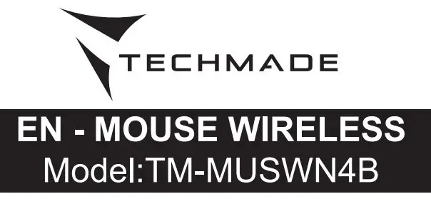 TECHMADE TM-MUSWN4B ITA-Mouse Wireless User Manual