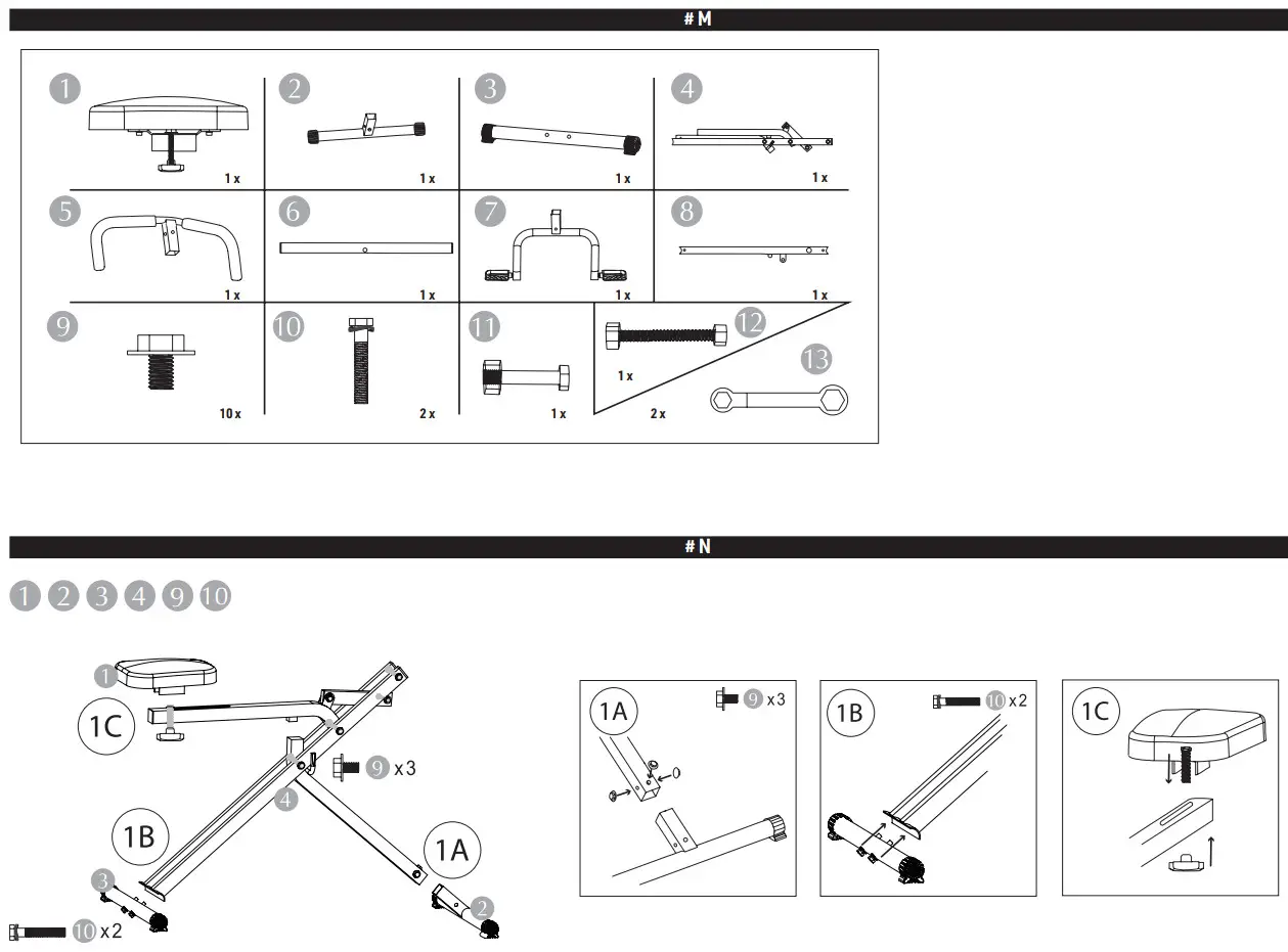 TOTAL CRUNCH M23646 Exercise Machine - Figure 1