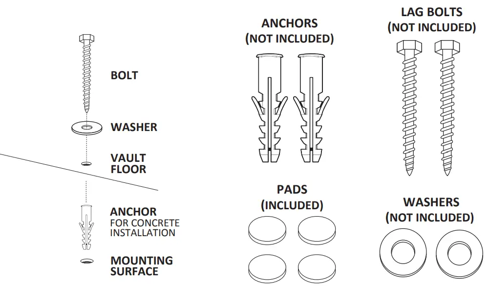 Sanctuary SA PV2M 0 59 cu ft Wall Safe with Electronic Keypad Lock-fig13