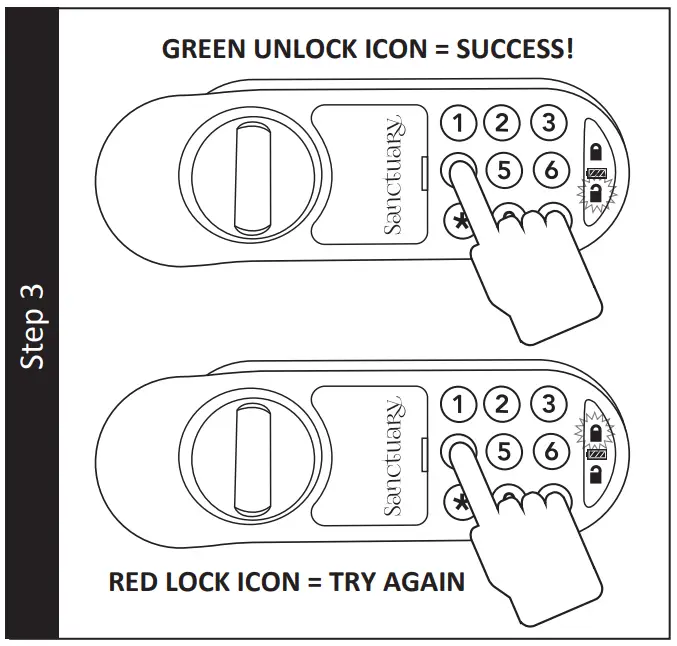 Sanctuary SA PV2M 0 59 cu ft Wall Safe with Electronic Keypad Lock-fig7
