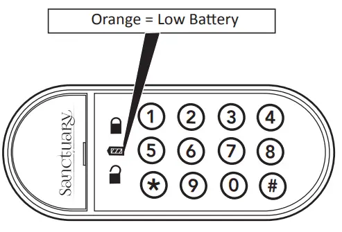 Sanctuary SA PV2M 0 59 cu ft Wall Safe with Electronic Keypad Lock-fig8
