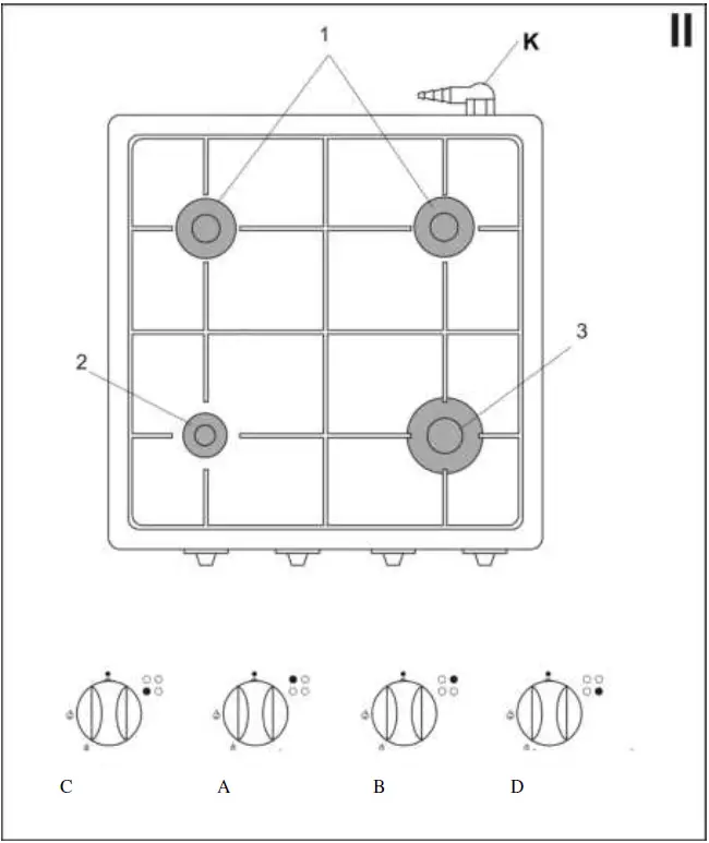 RAVANSON K-01T Top Table Gas-Cooker 02