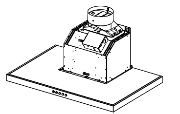 Ariete ATS430SSB 30 Inch Stainless Steel Convertible Chimney Style Wall Mount Hood - fig