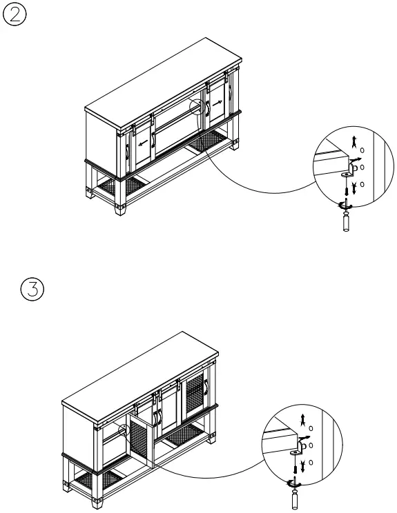 ASHLEY D546-60 Valebeck Dining Server-fig4