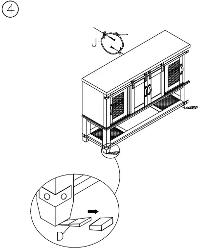 ASHLEY D546-60 Valebeck Dining Server-fig5