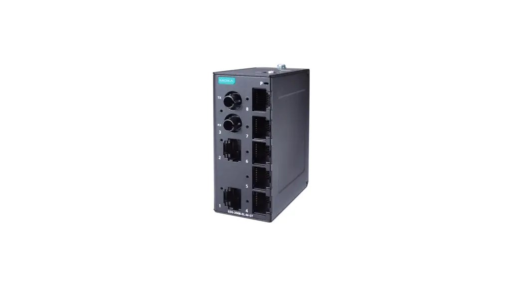 Moxa Eds-2008-el Series Unmanaged Switches Installation Guide