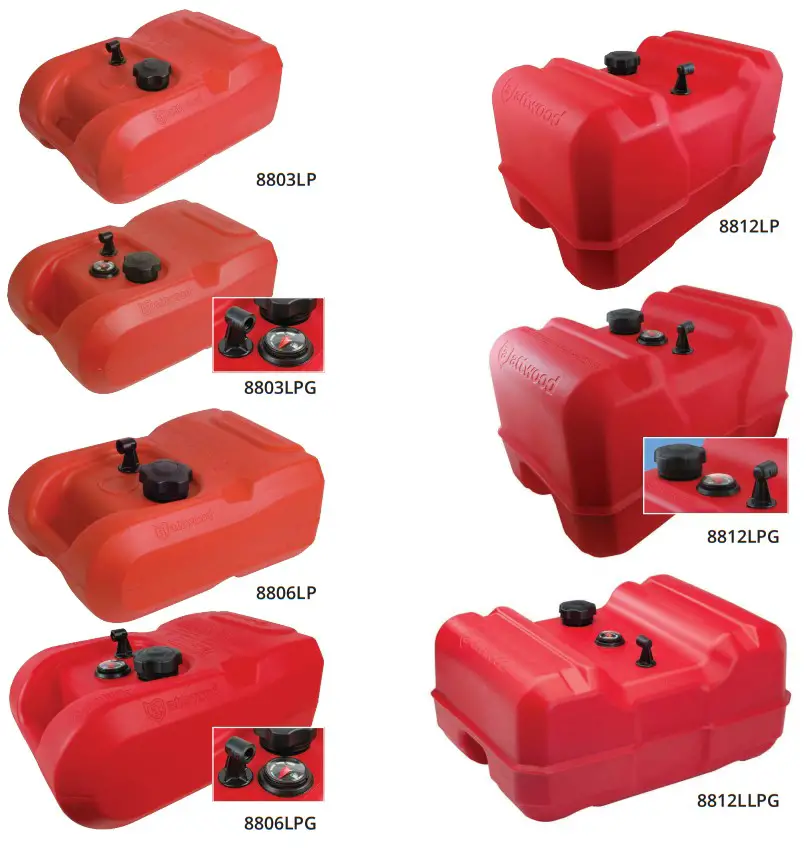 Attwood Marine 8803LP2 3 Gal Gas Tank 2011 Epa carb - FIGURE 2