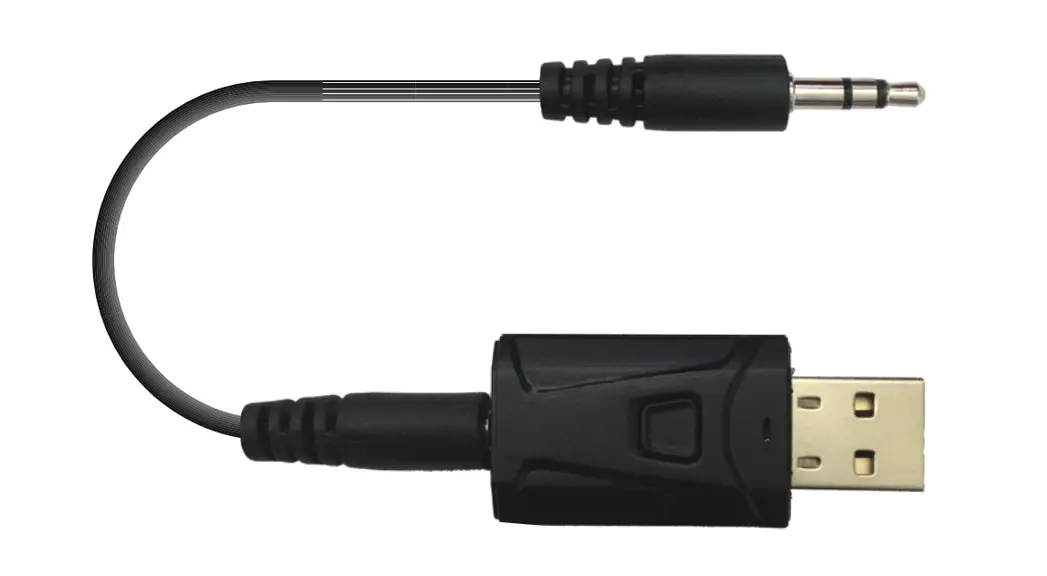Bytech By-ad-bt-100-bk Audio Adapter Converts Aux Enabeled Devices To Bluetooth User Manual