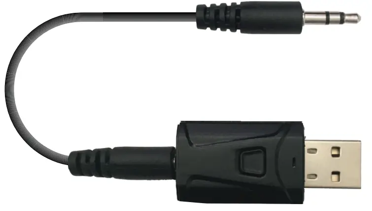 BYTECH BY-AD-BT-100-BK Audio Adapter Converts