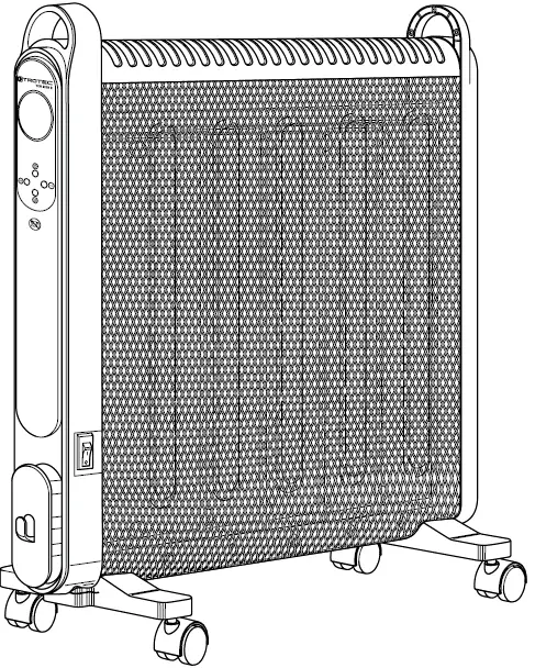 TROTEC TCH 2050 E Thermal Wave Heater Convector User Manual 04