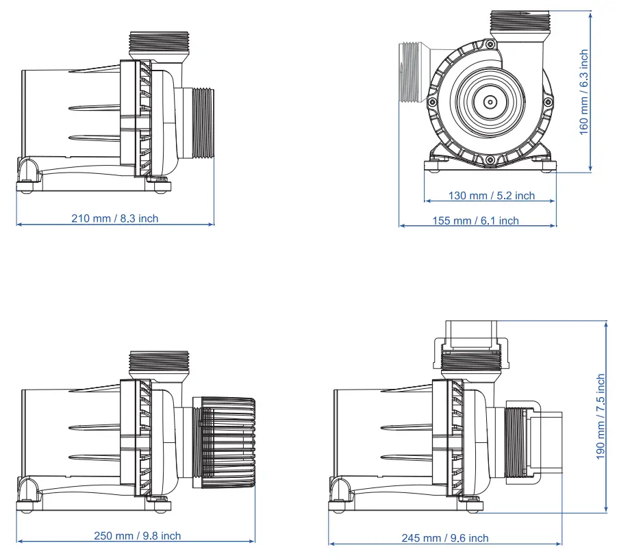 Pump Dimensions