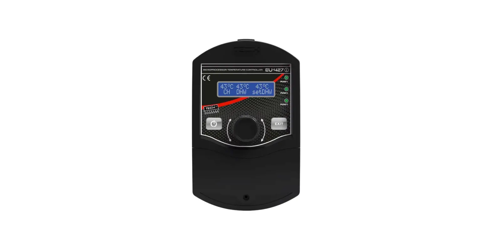 Tech Controllers Eu-427i Central Heating Pump Controllers User Manual Tech Controllers Eu-427i Central Heating Pump Controllers User Manual