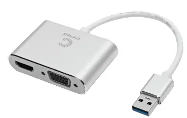 Comsol U3hvad Usb 3.0 To Hdmi And Vga Adapter User Manual
