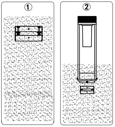 V-TAC VT-66 LED Solar Light -- INSTALLATION1