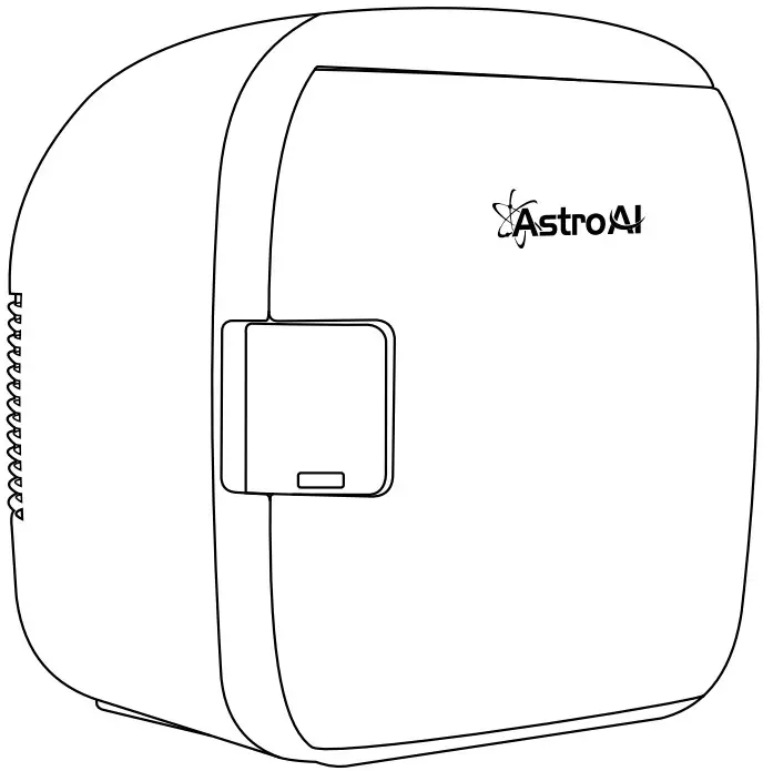 AstroAI ASIM090W Portable Mini Refrigerator -