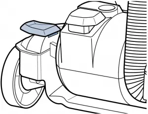 Bissell-2316-Power-On-&-Settings-illustration