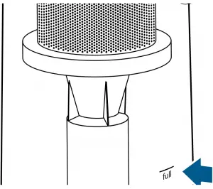 Bissell-2316-Empty-Dirt-Tank-illustration